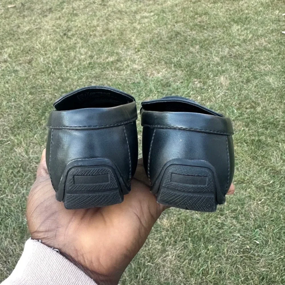 Crown & Ivy Kids Little Boys Black Cooper Loafers Size 13 Black‎